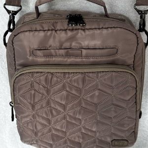 NWOT Lug Ranger Crossbody Bag. Color is a beautiful Sand Taupe.